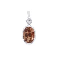  Sonora Dendrite Pendant in Sterling Silver 8.46cts