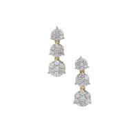 Canadian Diamonds Earrings in 9K Gold 0.76ct