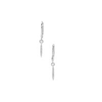 Diamonds Earrings in Sterling Silver 0.05ct