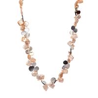Baroque Cultured Pearl and Mother of Pearl Necklace 