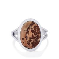 Sonora Dendrite Ring in Sterling Silver 7.96cts