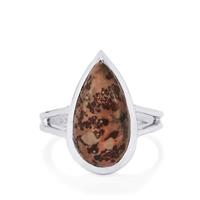 Sonora Dendrite Ring in Sterling Silver 6.07cts
