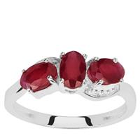 Luc Yen Ruby Ring in Sterling Silver 2.05cts