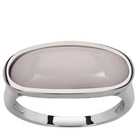 White Onyx Ring in Sterling Silver 4.69cts