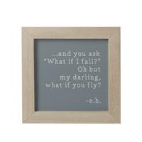 And You Ask Quote Frame