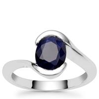 Thai Sapphire Ring in Sterling Silver 2.15cts