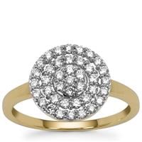 Argyle Diamond Ring in 9K Gold 0.51ct 