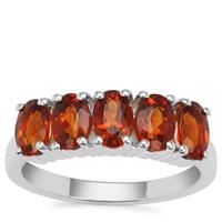 Madeira Citrine Ring in Sterling Silver 2.09cts