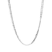 20" Sterling Silver Classico Flat Curb Chain 12.94g