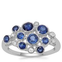 Nilamani Ring with White Zircon in Sterling Silver 1.77cts