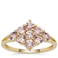 Cherry Blossom™ Morganite Ring in 9K Gold 1cts
