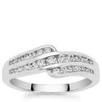 Diamonds Ring in Platinum 950 0.53ct