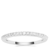 Diamond Ring in 9K White Gold 0.25ct