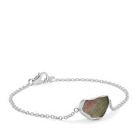 Parti Colour Tourmaline Bracelet in Sterling Silver 1.66cts