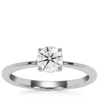 Diamond Ring in Platinum 950 0.70ct