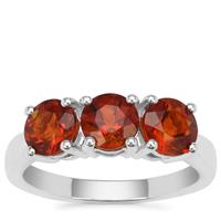 Madeira Citrine Ring in Sterling Silver 2.10cts