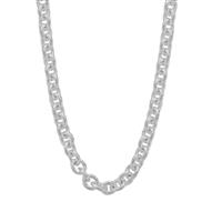 16+2" Sterling Silver Cable Chain 1.64g