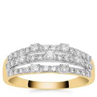 Argyle Diamond Ring in 9K Gold 0.51ct