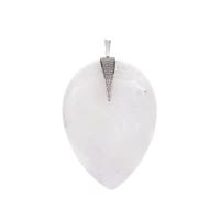 Rainbow Moonstone Pendant in Sterling Silver 131cts