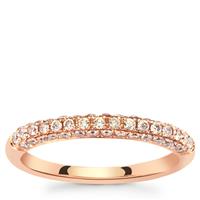 Pink Diamond Ring in 14K Rose Gold 0.50ct