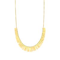 18" Altro Grecian Style Necklace in Gold Plated Sterling Silver 8.85g