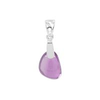 Amethyst Pendant in Sterling Silver 4.65cts