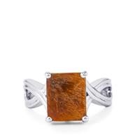 Bahia Rutilite Ring in Sterling Silver 4.51cts