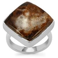 Wild Horse Jasper Ring in Sterling Silver 15.61cts