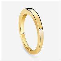 Stacker Ring in Gold Plated Sterling Silver