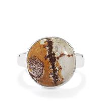 Sonora Dendrite Ring in Sterling Silver 6.96cts
