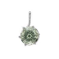 TheiaCut™ Prasiolite Pendant in Sterling Silver 5.70cts