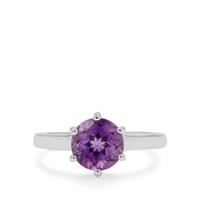 Moroccan Amethyst Ring in Sterling Silver 1.80cts