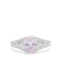 Minas Gerais Kunzite Ring in Sterling Silver 2.50cts
