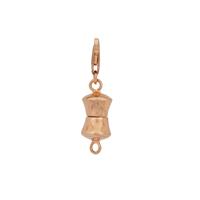 Rose Gold Plated Sterling Silver Magnetic Clasp With Lobster Lock