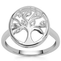 Ratanakiri Zircon Ring in Sterling Silver