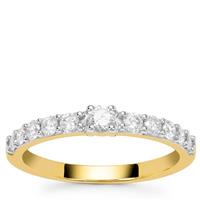 Diamonds 9K Gold Ring 0.51ct