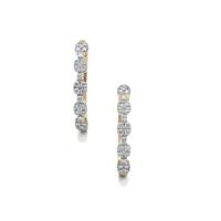 Argyle Diamond Earrings in 9K Gold 0.51ct