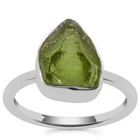 Suppatt Peridot Ring in Sterling Silver 6.97cts