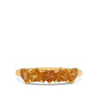 Mandarin Garnet Ring in 9K Gold 1.45cts