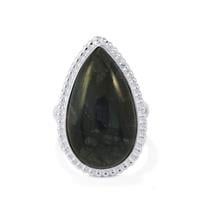 Picasso Jasper Ring in Sterling Silver 19cts