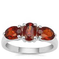 Madeira Citrine Ring in Sterling Silver 2.09cts