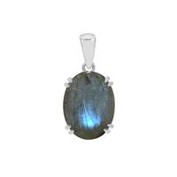 Labradorite Pendant in Sterling Silver 9.65cts