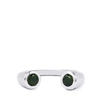 Chrome Diopside Ring in Sterling Silver 0.82cts