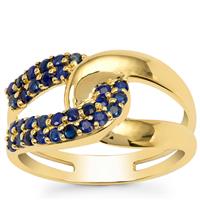Thai Sapphire Ring in 9K Gold 0.60ct