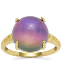 Purple Moonstone Ring in 9K Gold 6.70cts