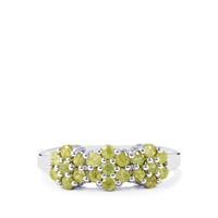 Ambilobe Sphene Ring in Sterling Silver 0.79cts