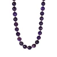 Zambian Amethyst Necklace in Sterling Silver 354.55cts