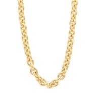 18" Midas Cable Chain With Molte Charm 2.86g