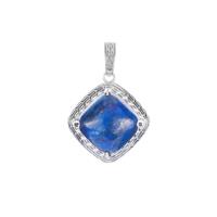 Lapis Lazuli Pendant in Sterling Silver 8.57cts