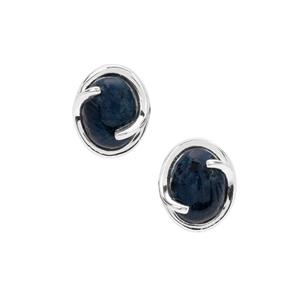 4.30ct Russian Rhodusite Sterling Silver Earrings